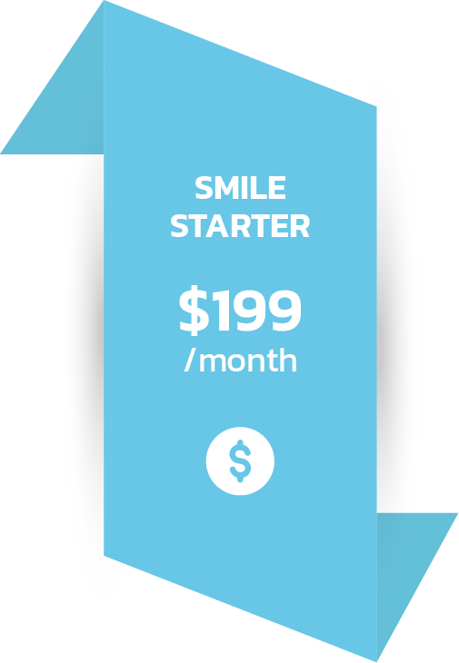 Starter Smile package offering essential digital marketing services for growing dental practices.