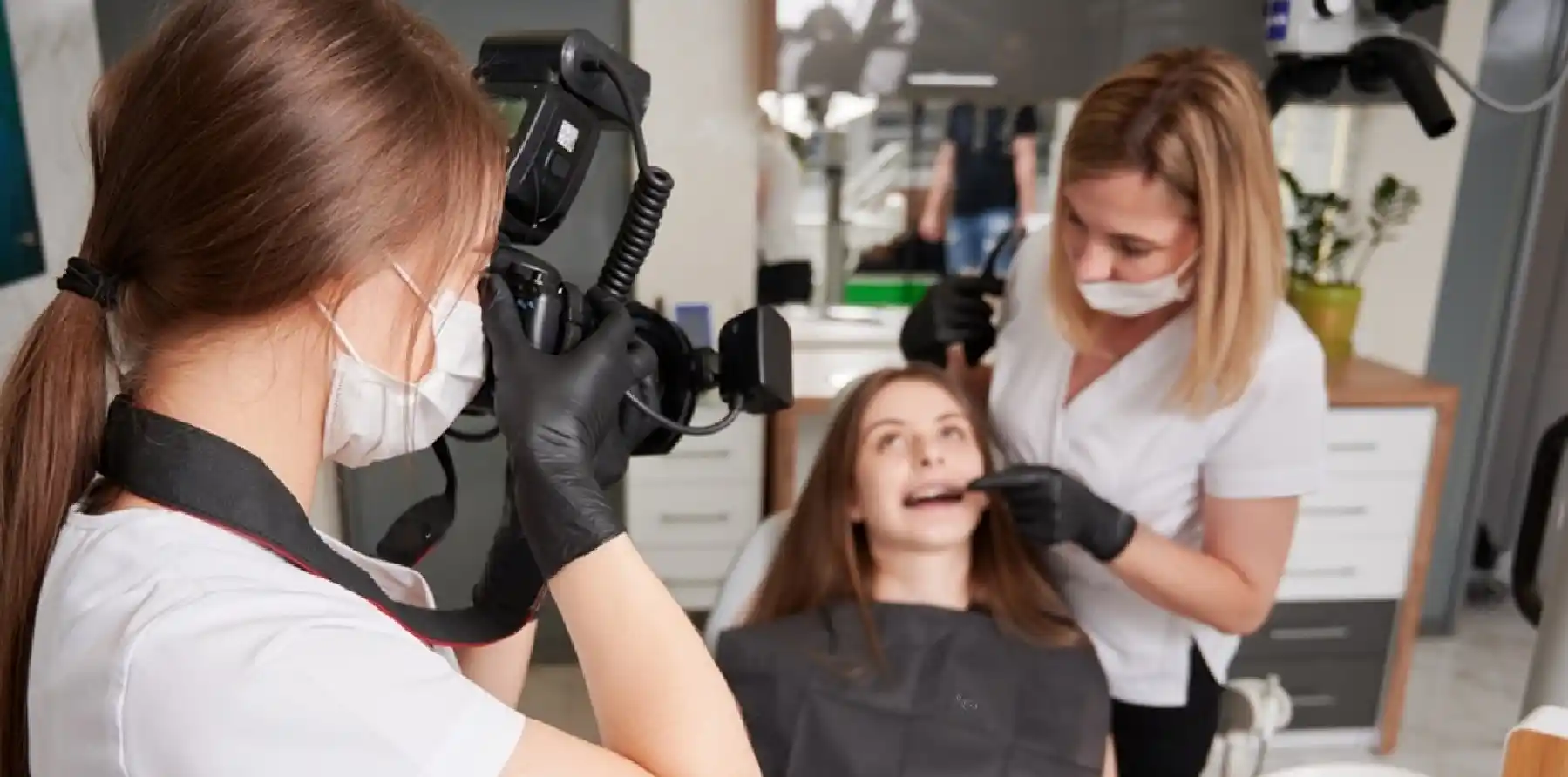 High-quality visual production services for dental clinics, enhancing branding through professional videos and photos.